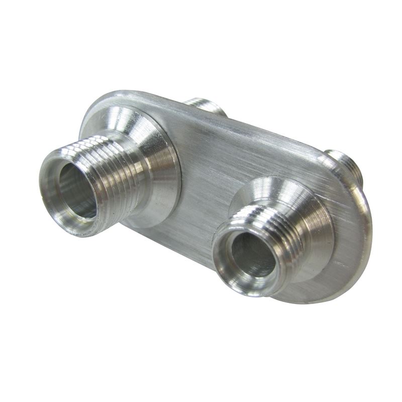 45-1445 - Bulkhead | Inline, #8 and #6 A/C Fitting