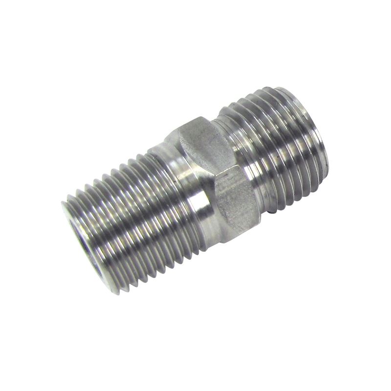 91-1000SS - Fitting, Stainless | 1/2 NPT to #10 Ma